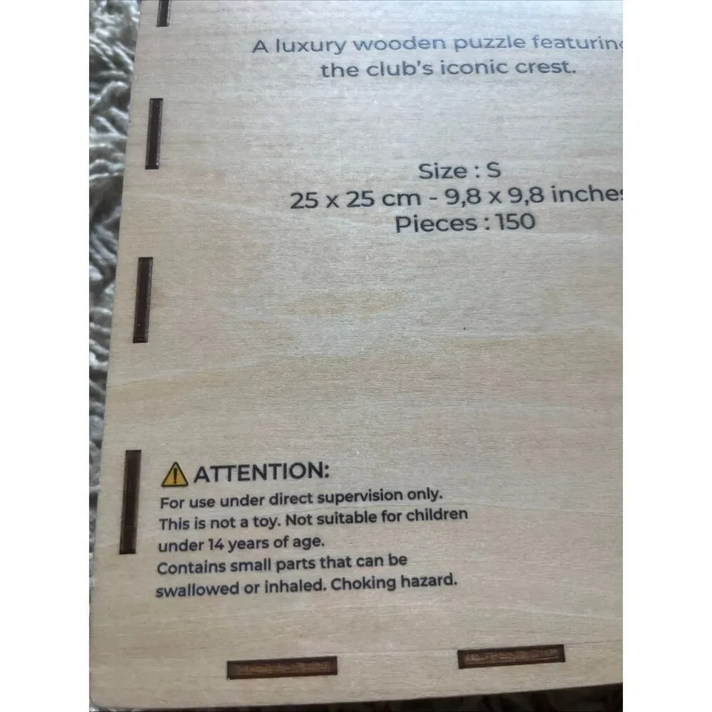 FC Bayern München, Wooden Puzzle New Sealed